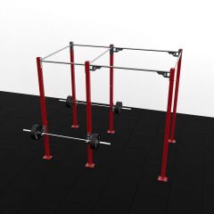 XWORKS 6 Bacak 2 İstasyon Orta Tip Rig Sistemi (FWXC006) ASKERİ BEJ (RAL1001)