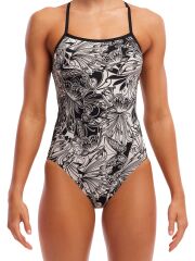 Funkita SS Pan's Picture Kadın Yüzme Mayosu – Klor Dayanıklı ve İnce Askılı