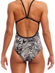 Funkita SS Pan's Picture Kadın Yüzme Mayosu – Klor Dayanıklı ve İnce Askılı