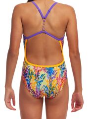 Funkita TW Strike A Posy Kız Yüzme Mayosu,Klor Dirençli, Ekolojik Tasarım