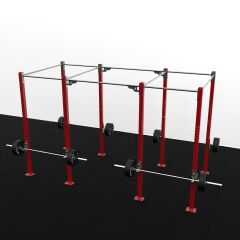 XWORKS 8 Bacak 4 İstasyon Orta Tip Rig Sistemi (FWXC008) TURUNCU (RAL2004)