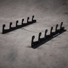 GYMHOLIX® 6’lı Duvar Tipi Halter Depolama Rafı (FGA9022)