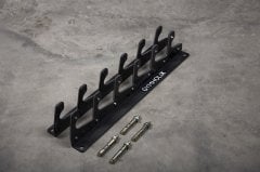 GYMHOLIX® 6’lı Duvar Tipi Halter Depolama Rafı (FGA9022)