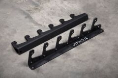 GYMHOLIX® 6’lı Duvar Tipi Halter Depolama Rafı (FGA9022)