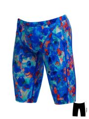 Funky Trunks JAM Paint Press Erkek Antrenman Mayo, Dizboyu Jammer