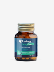 Aprivex Magover Magnezyum 5 Li Etki 60 Tablet Vitamin B6