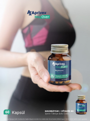 Aprivex Magover Magnezyum 5 Li Etki 60 Tablet Vitamin B6