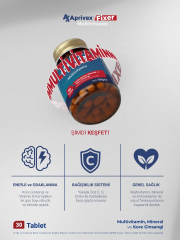 Aprivex Fixer Multivitamin Mineral Ginseng 30 Tablet