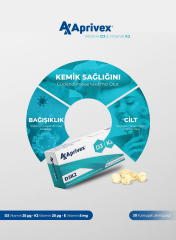 Aprivex D3 - K2 30 Yumuşak Kapsül