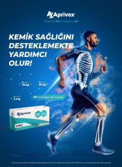 Aprivex D3 - K2 30 Yumuşak Kapsül
