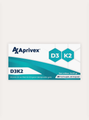 Aprivex D3 - K2 30 Yumuşak Kapsül