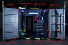 GYMHOLIX® FastBox Elite X Taşınabilir Konteyner Spor Salonu (CGXF020)