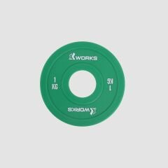 XWORKS Mikro Kauçuk Plaka (Çift) – Ara Ağırlık Seti (XW120001) 1KG (ÇİFT)