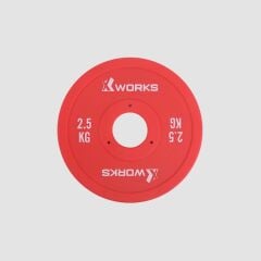 XWORKS Mikro Kauçuk Plaka (Çift) – Ara Ağırlık Seti (XW120001) 1.5KG (ÇİFT)