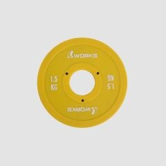 XWORKS Mikro Kauçuk Plaka (Çift) – Ara Ağırlık Seti (XW120001) 1.5KG (ÇİFT)