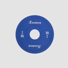 XWORKS Mikro Kauçuk Plaka (Çift) – Ara Ağırlık Seti (XW120001) 2KG (ÇİFT)