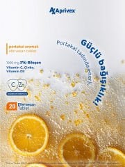 Aprivex Vitamin C 1000 mg Üçlü Bileşen