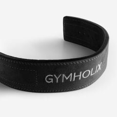 GYMHOLIX® 13 mm Lever Powerlifting Belt – Gri Güç Kemeri