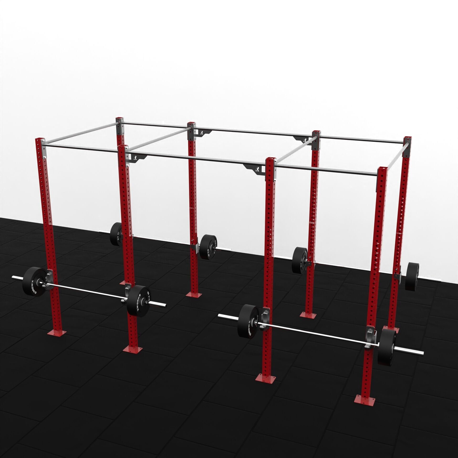 XWORKS 8 Bacak 4 İstasyon Orta Tip Rig Sistemi (FWXC008) FOSFORLU SARI (RAL1016)