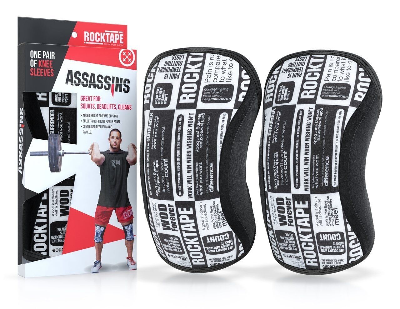RockTape Manifesto 5MM Diz Kılıfı Dizlik (Knee Sleeve) XL