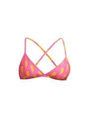 Funkita Stunner Kadın Üçgen Bikini Üstü – Ayarlanabilir Askılı Tri Top | Tek Üst