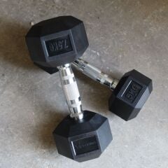 XWORKS TPU Hex Dumbbell - 6 Köşeli TPU Kaplamalı Dambıl (Tek) (XW150020) 2.5KG (TEK)
