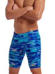 Funky Trunks JAM Pace Racer Erkek Mayo– Diz Boyu Antrenman Mayosu