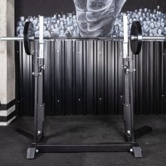GYMHOLIX® SERI POWERLIFTING Bench & Squat Sehpası – Kaldıraç Sistemli Profesyonel Combo V3 (GFWX0089)