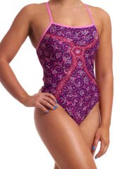 Funkita STP Walk Together Kadın Çapraz Askılı Yüzücü Mayosu