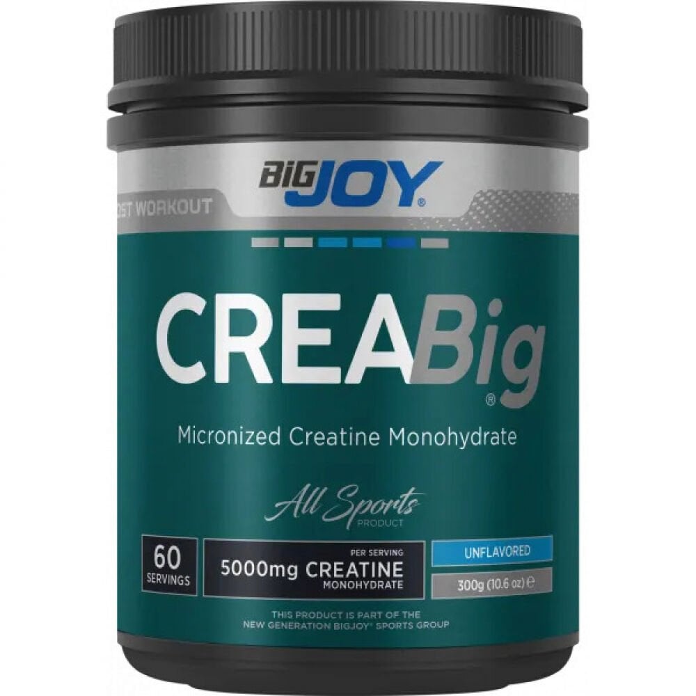 BigJoy Sports CreaBig Micronized Creatine Powder Aromasız 300 Gr