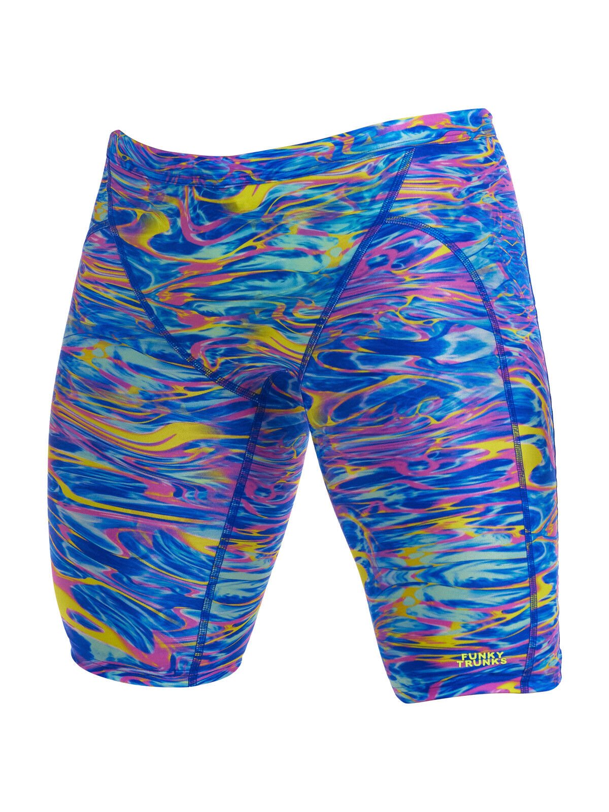 Funky Trunks JAM Stir Crazy Erkek Mayo– Diz Boyu Antrenman Mayosu
