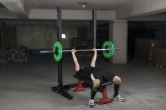 GYMHOLIX® SquatC Compact | Kompakt Squat Rack ve Katlanır İstasyon