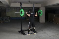 GYMHOLIX® SquatC Compact | Kompakt Squat Rack ve Katlanır İstasyon