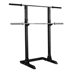 GYMHOLIX® SquatC Compact | Kompakt Squat Rack ve Katlanır İstasyon