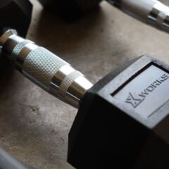 XWORKS TPU Hex Dumbbell - 6 Köşeli TPU Kaplamalı Dambıl (Tek) (XW150020) 42.5KG (TEK)