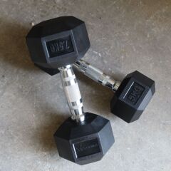 XWORKS TPU Hex Dumbbell - 6 Köşeli TPU Kaplamalı Dambıl (Tek) (XW150020) 50KG (TEK)