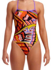 Funkita TMT Gold Tips Bağlamalı Yüzücü Mayosu – Ayarlanabilir Askılı