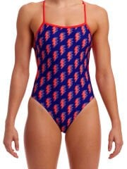 Funkita TW Flash Kadın Açık Sırtlı Yüzücü Mayosu – Tek Askılı Antrenman Modeli