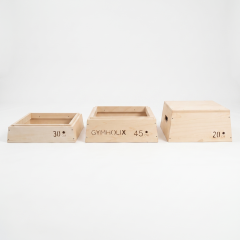 GYMHOLIX® Trapez Sistemli Konik Ahşap Zıplama Kutusu – Jump Box (OGS9520)