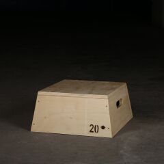 GYMHOLIX® Trapez Sistemli Konik Ahşap Zıplama Kutusu – Jump Box