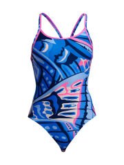 Funkita DB Soaring Hi Kadın Yüzücü Mayosu-Klora Dayanıklı ve Rahat