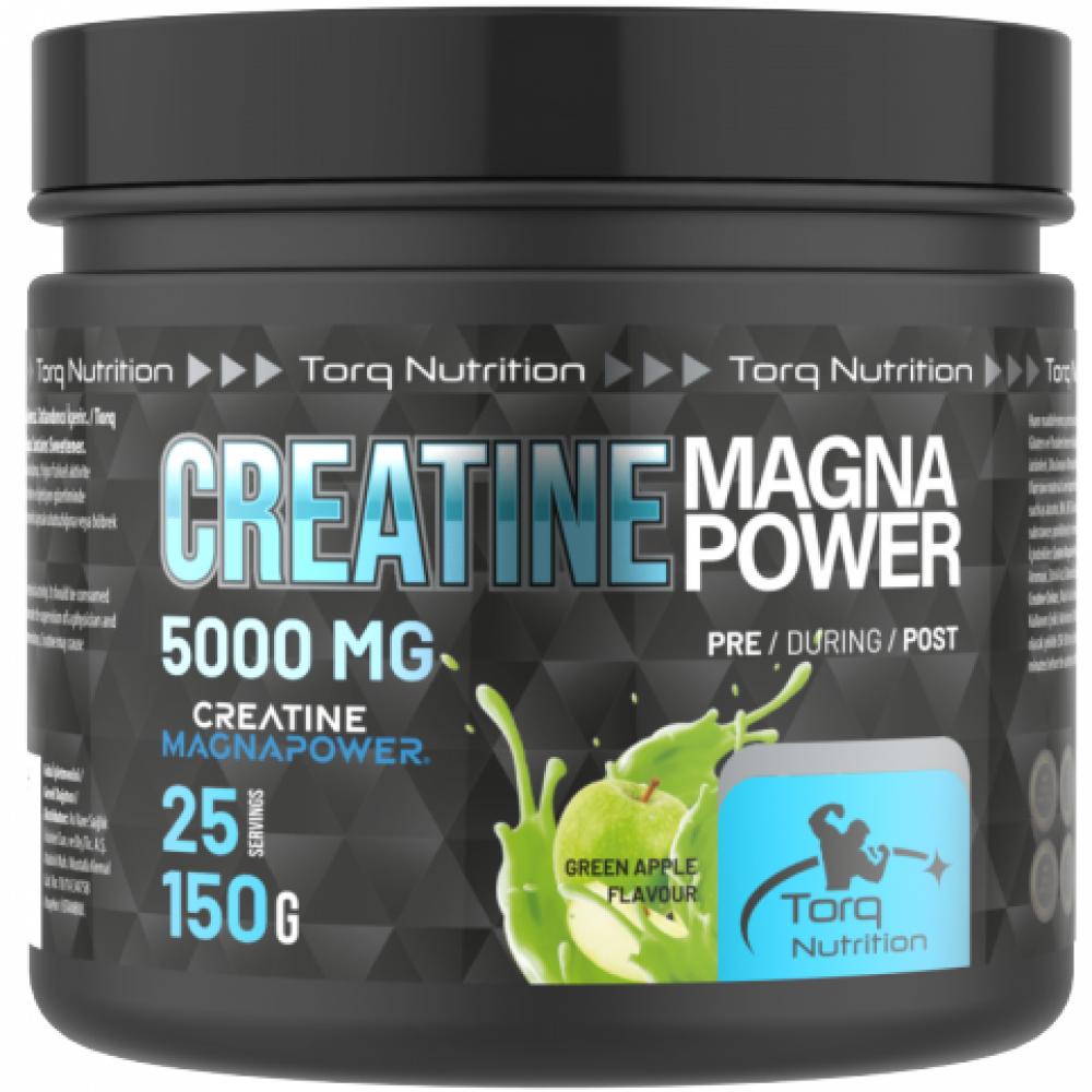 Torq Nutrition Creatine MagnaPower Yeşil Elma 150 Gr