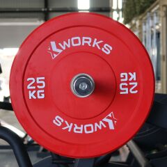 XWORKS Renkli Antrenman Bumper Plaka (Çift) (XW122000) 20KG (ÇİFT)