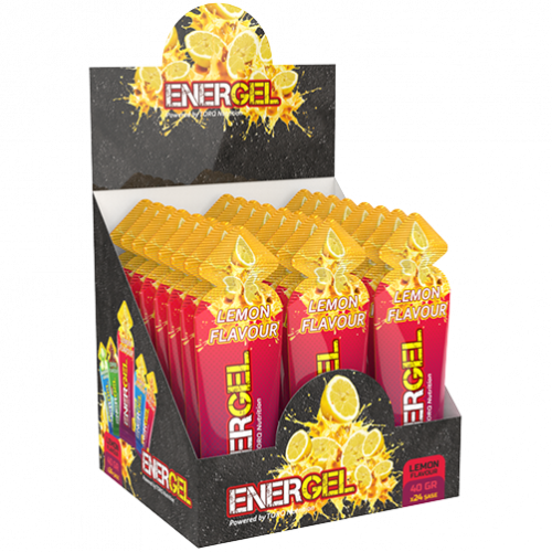 Torq Nutrition  ENERGEL - Enerji ve Performans Jeli 40 Gr 24 Adet - Limon