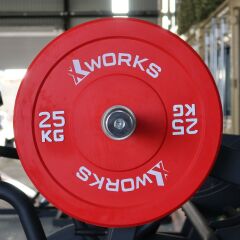 XWORKS Renkli Antrenman Bumper Plaka (Çift) (XW122000) 25KG (ÇİFT)