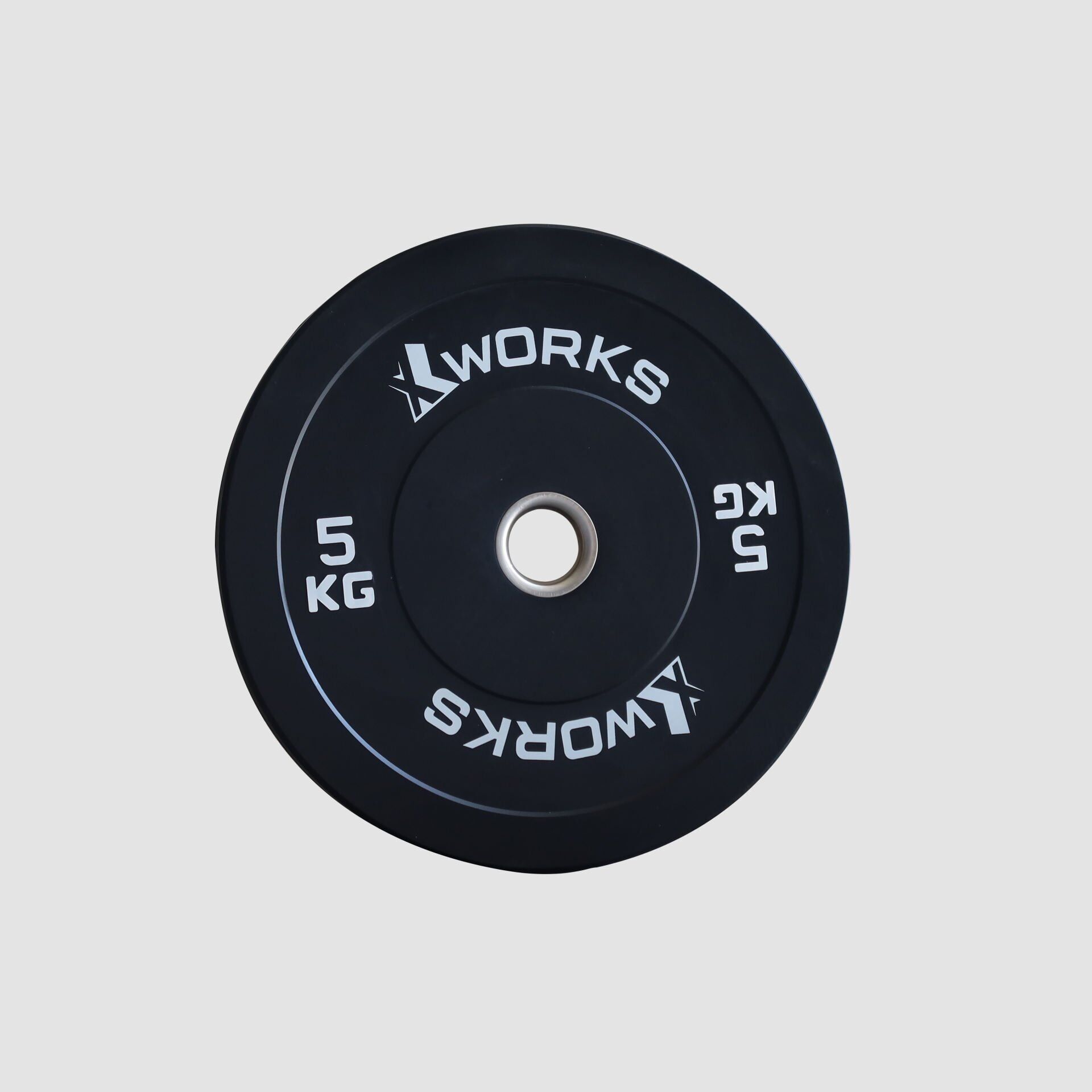 XWORKS Siyah Antrenman Bumper Plaka (Çift) (XW121000) 5KG (ÇİFT)