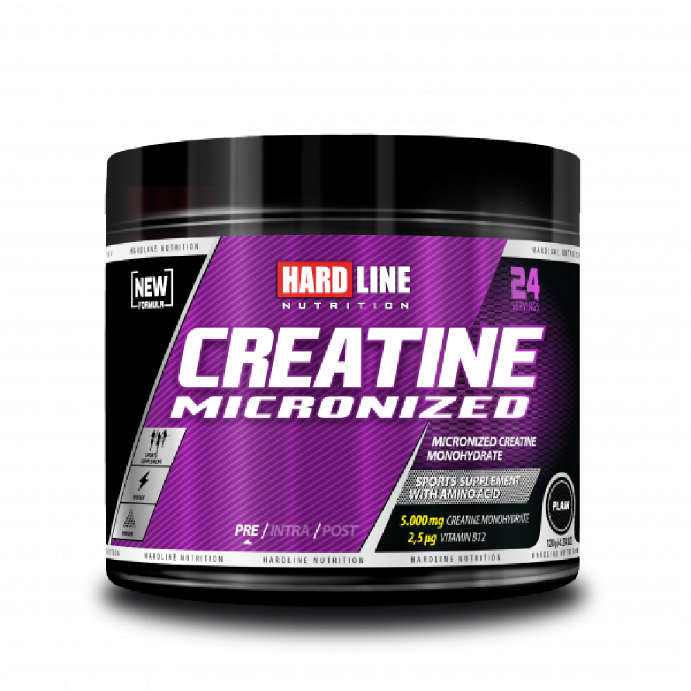 Hardline Creatine %100 Micronized Aromasız 120 Gr