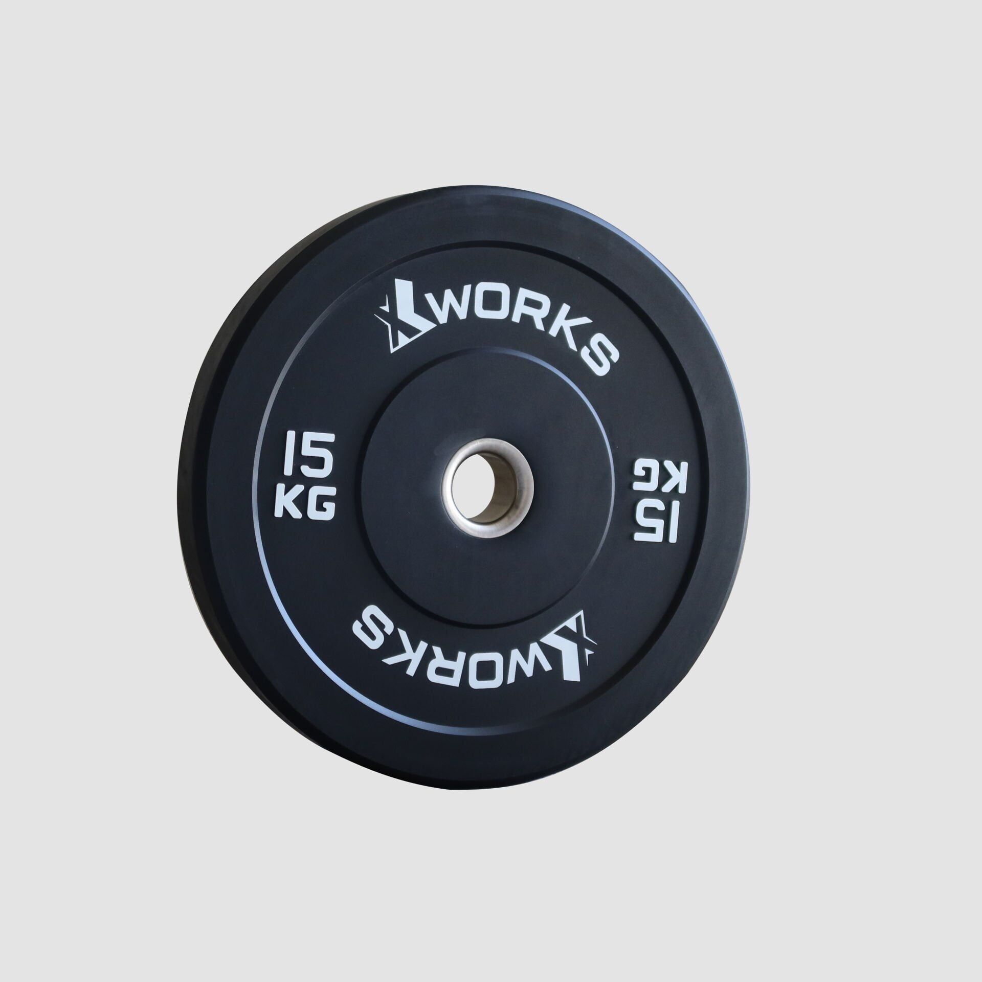 XWORKS Siyah Antrenman Bumper Plaka (Çift) (XW121000) 15KG (ÇİFT)