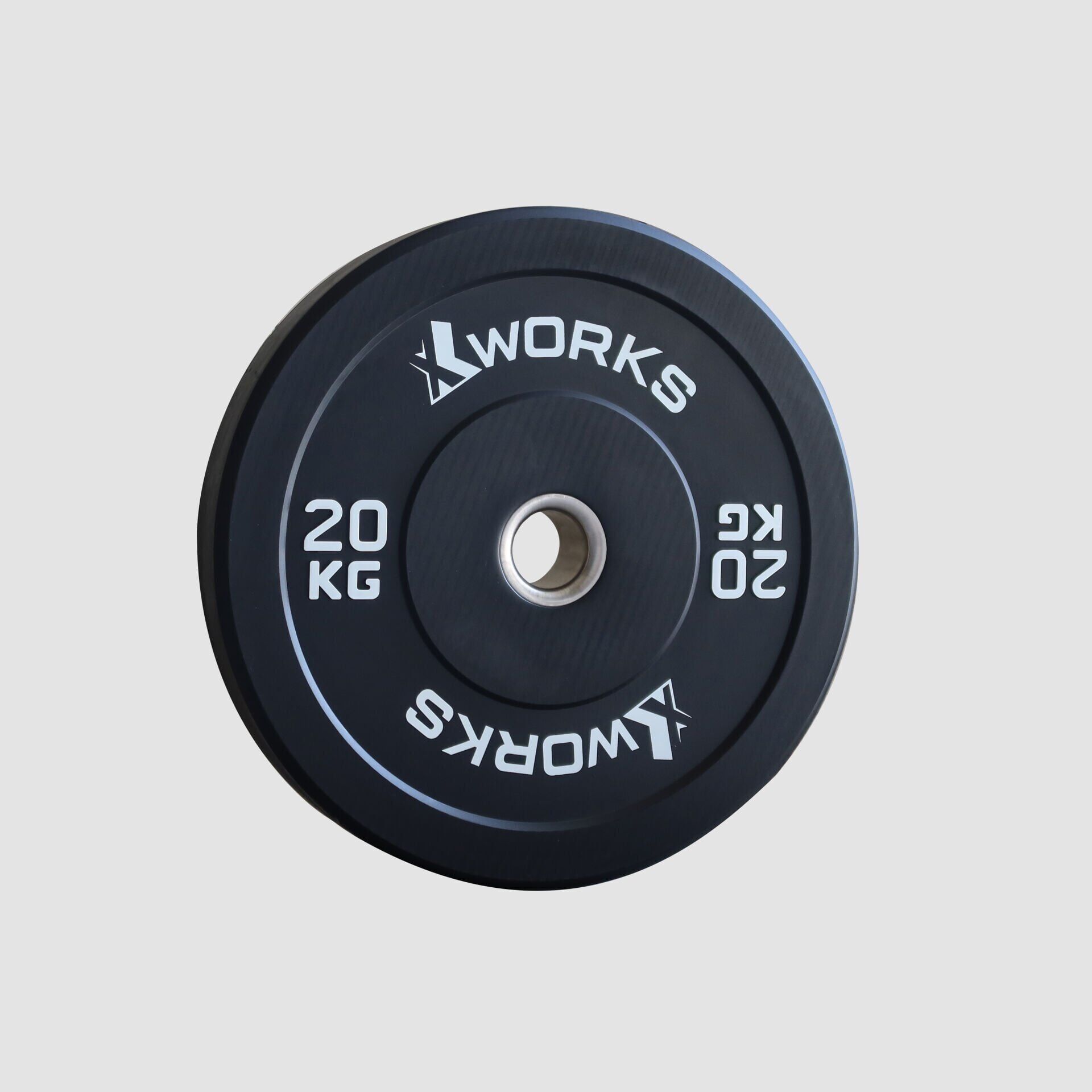 XWORKS Siyah Antrenman Bumper Plaka (Çift) (XW121000) 20KG (ÇİFT)