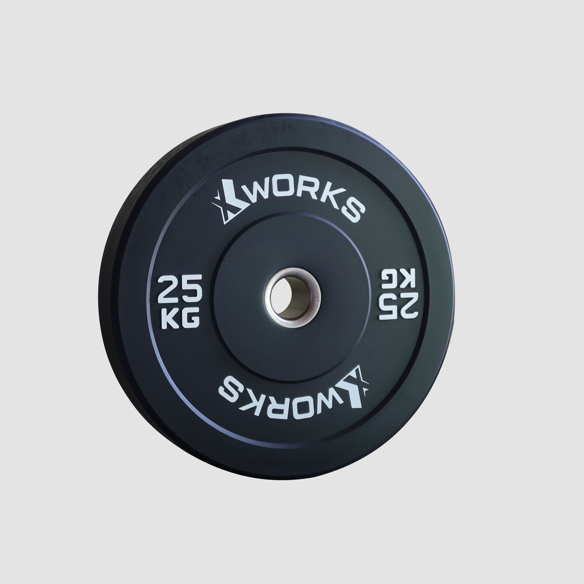 XWORKS Siyah Antrenman Bumper Plaka (Çift) (XW121000) 25KG (ÇİFT)